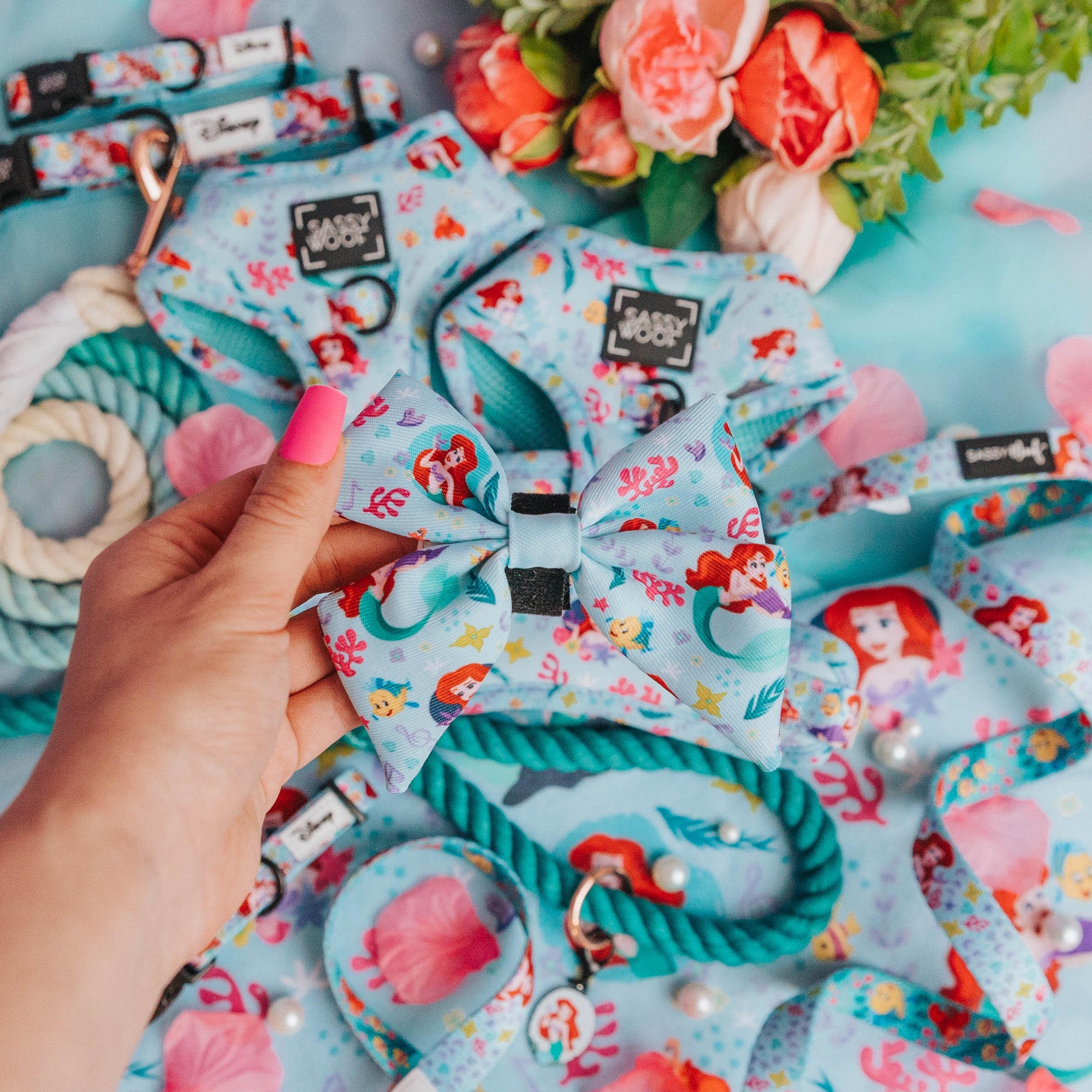 Dog Sailor Bow - Disney's Ariel