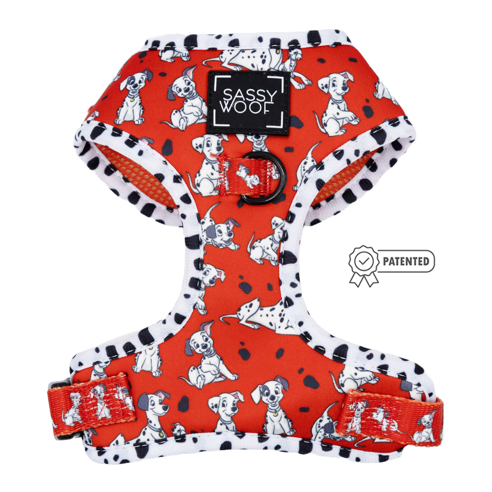 Dog Adjustable Harness - Disney's 101 Dalmatians | Sassy Woof Product