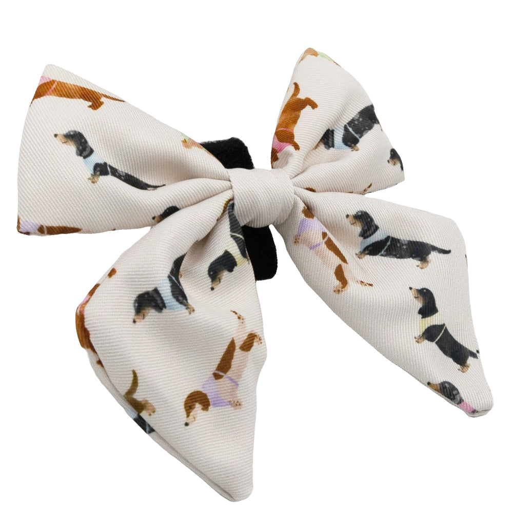 Dog Sailor Bow - Dainty Dachshunds