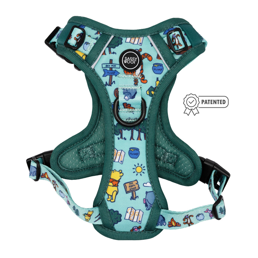 Dog Step-in Harness - Disney's Winnie the Pooh | Sassy Woof Product