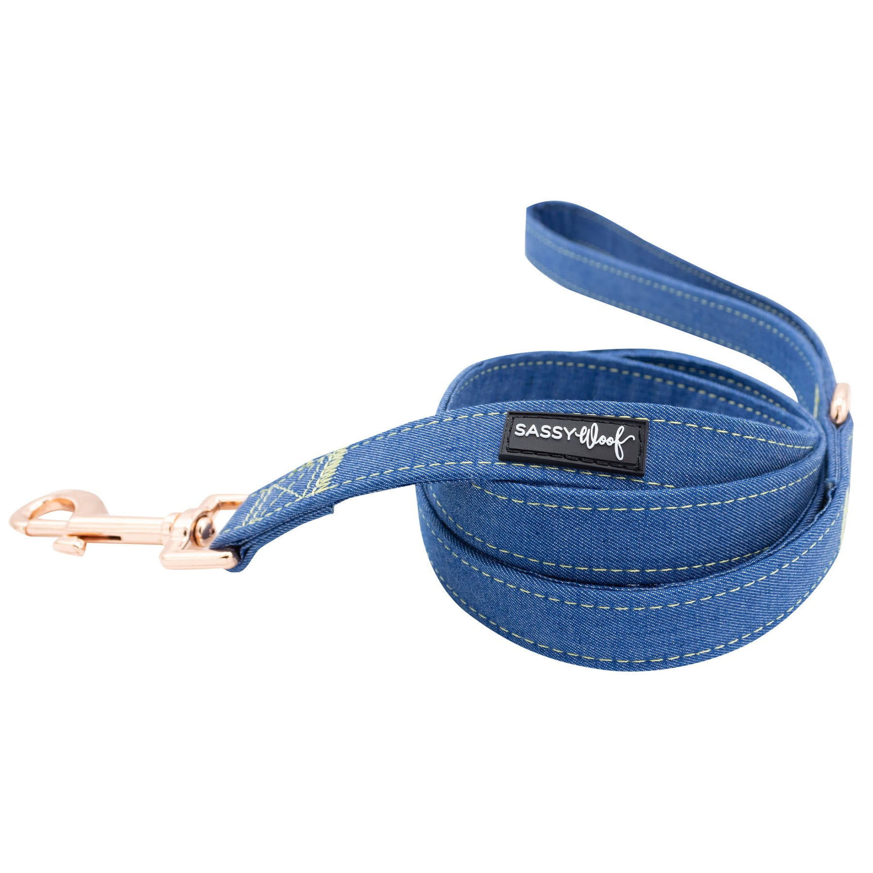 Dog Leash - Denim