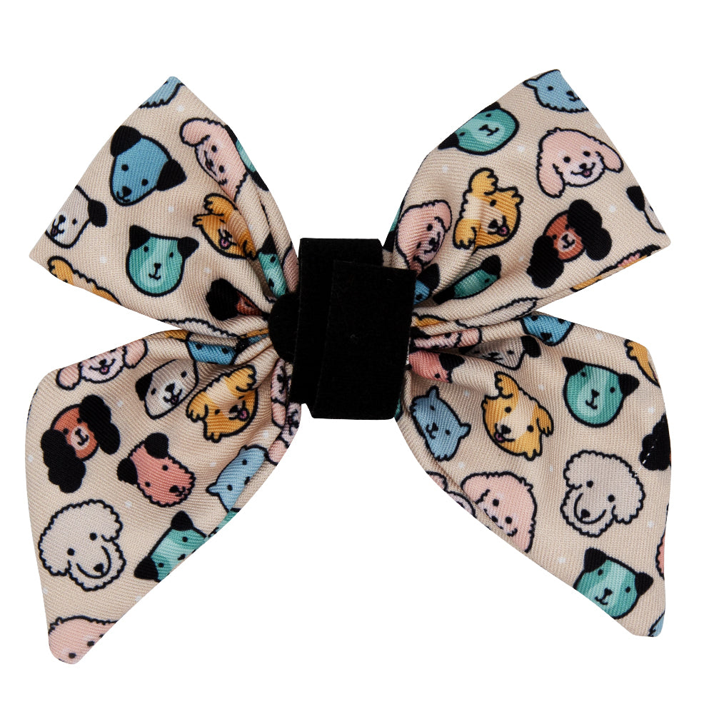 Dog Sailor Bow - Mixed With Love