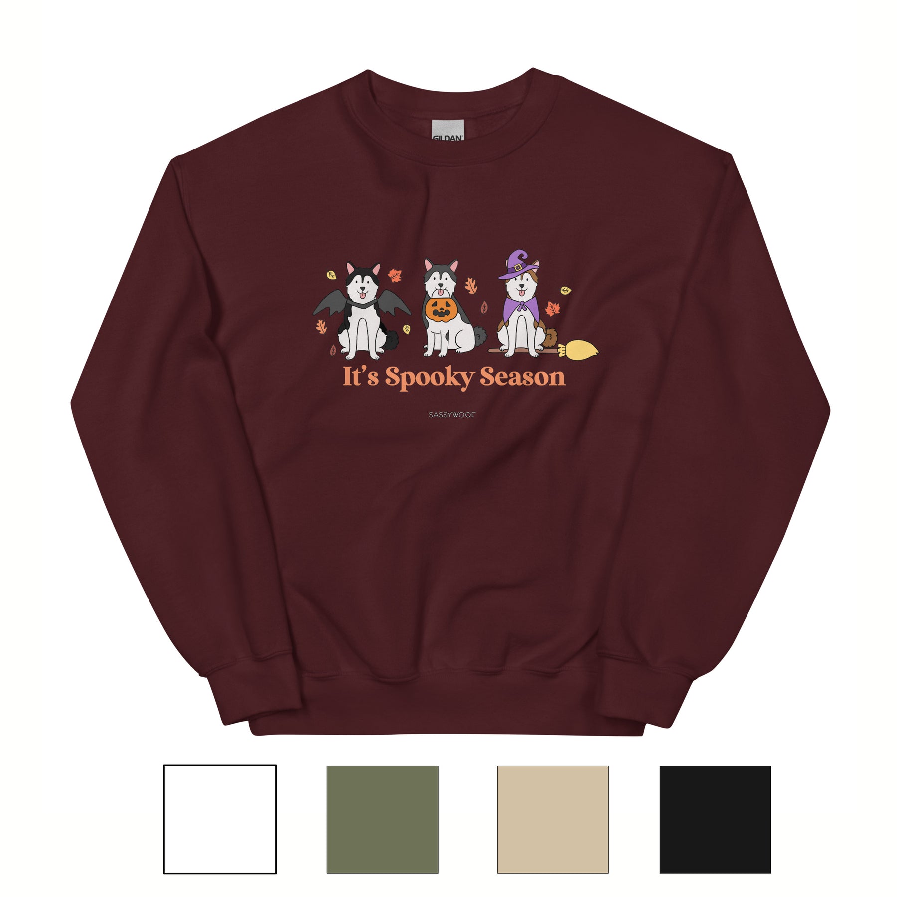 Sweatshirt - It's Spooky Season (HUSKIES)