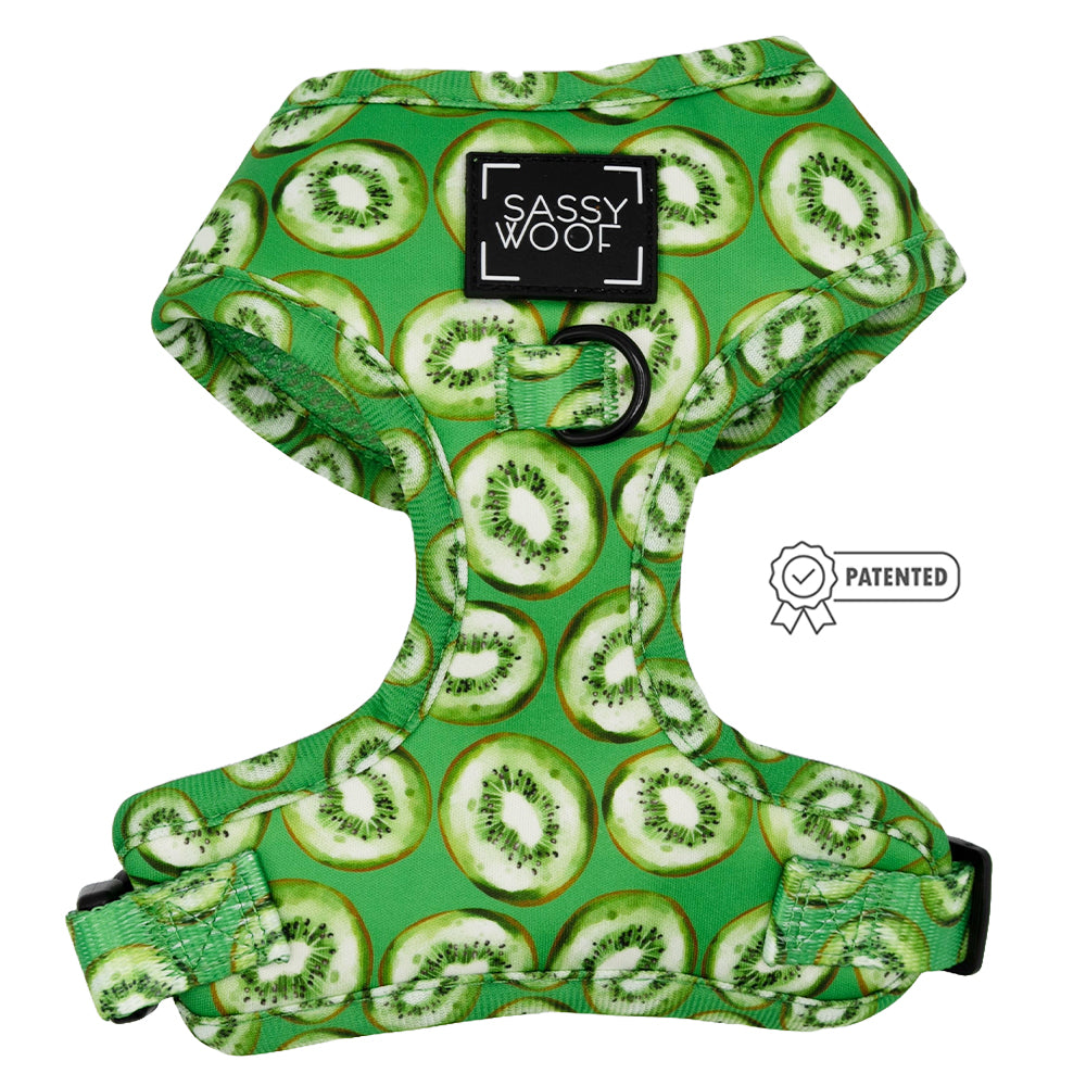 Dog Adjustable Harness Kiwi Krazy Sassy Woof Product