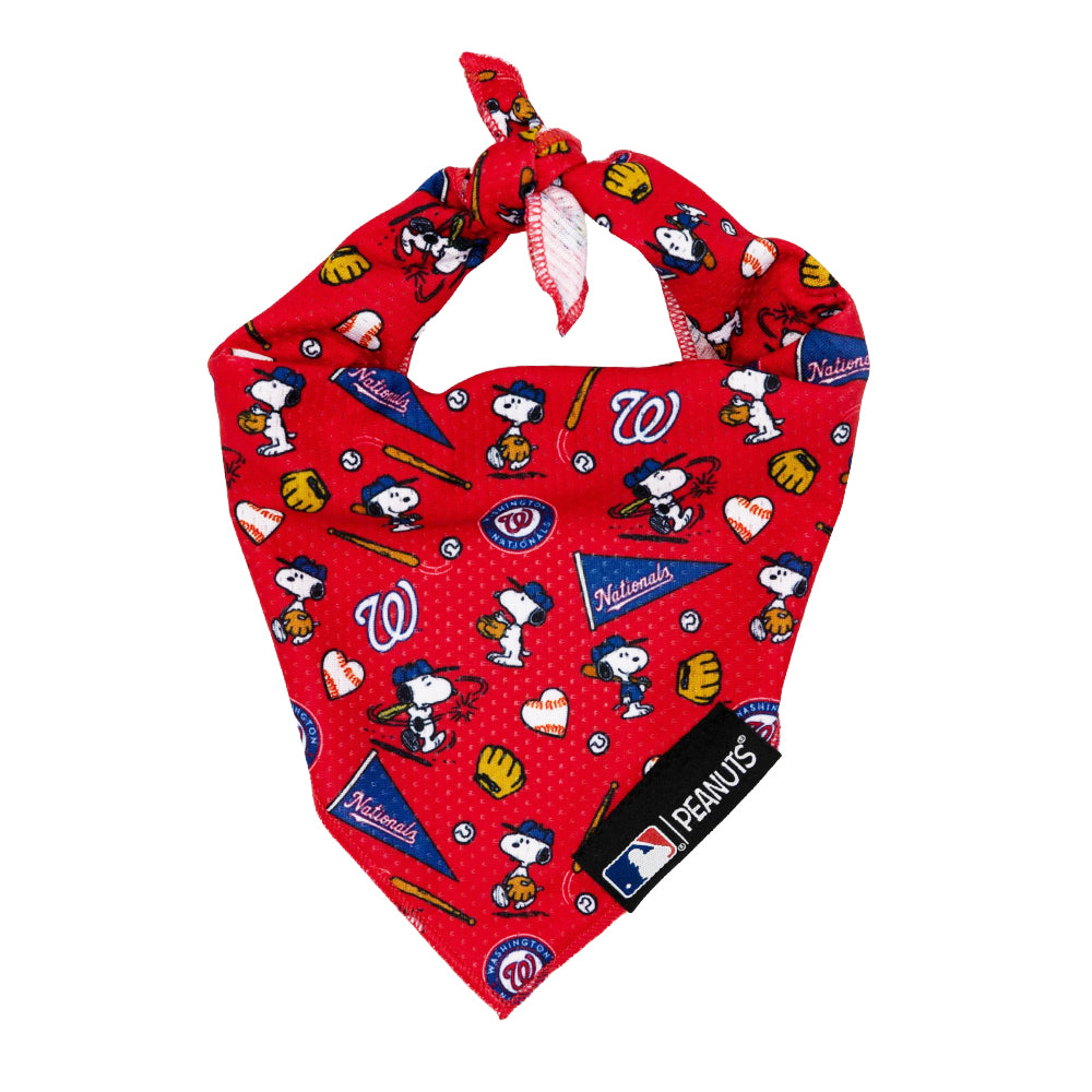 Dog Bandana - MLB™ x Peanuts™ Washington Nationals™ | Sassy Woof
