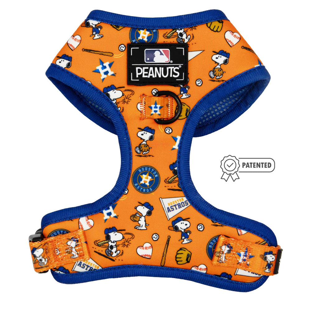 Dog Adjustable Harness - MLB™ x Peanuts™ Houston Astros™ | Sassy