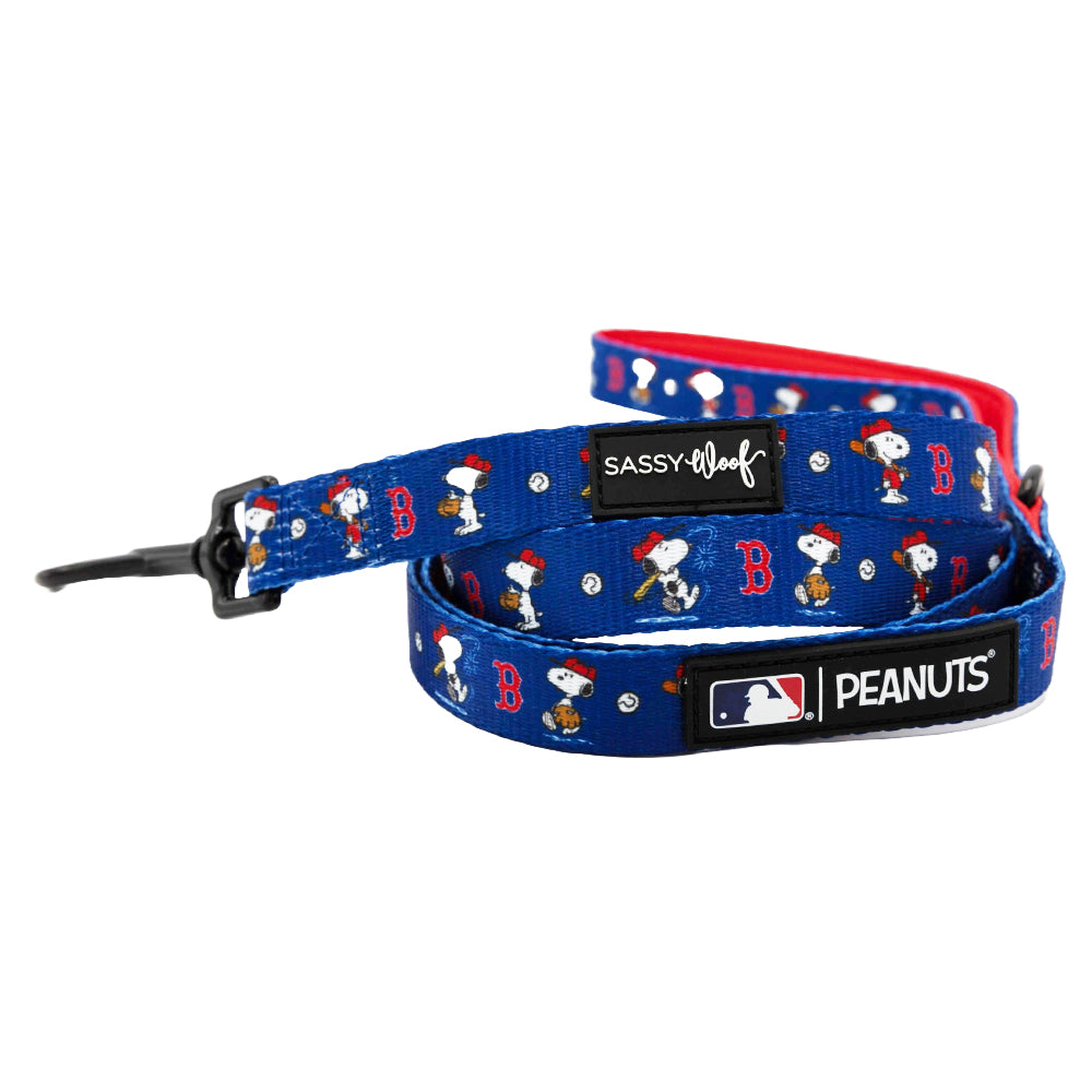 Dog Leash MLB x Peanuts™ Boston Red Sox™ Sassy Woof Product