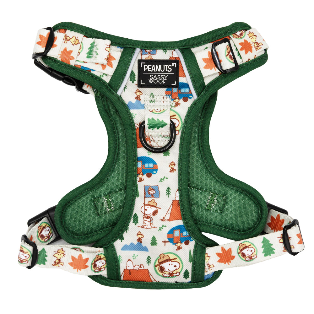 Dog Step-in Harness Peanuts™ Beagle Scouts Sassy Woof Product