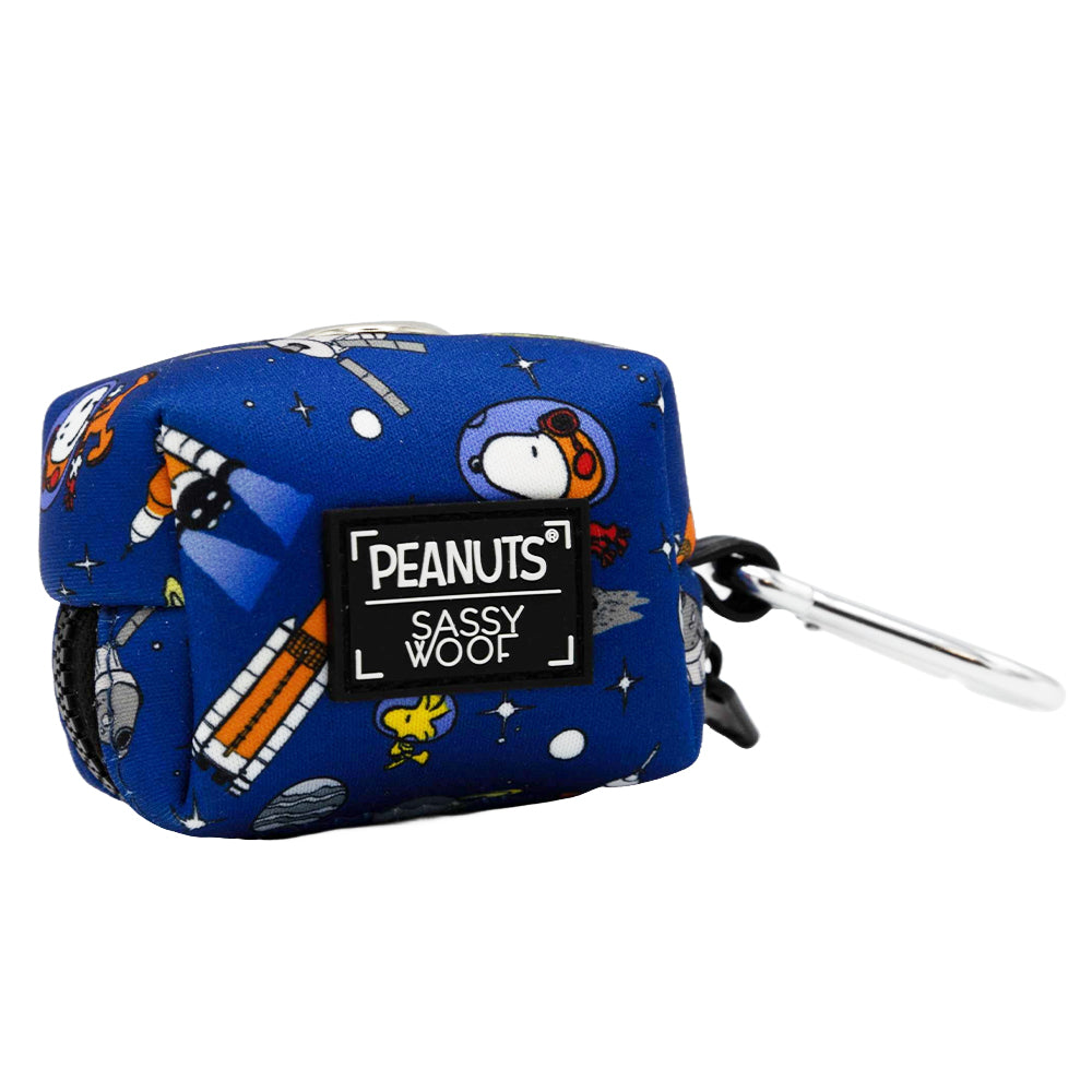 Dog Waste Bag Holder - Peanuts™ Snoopy in Space