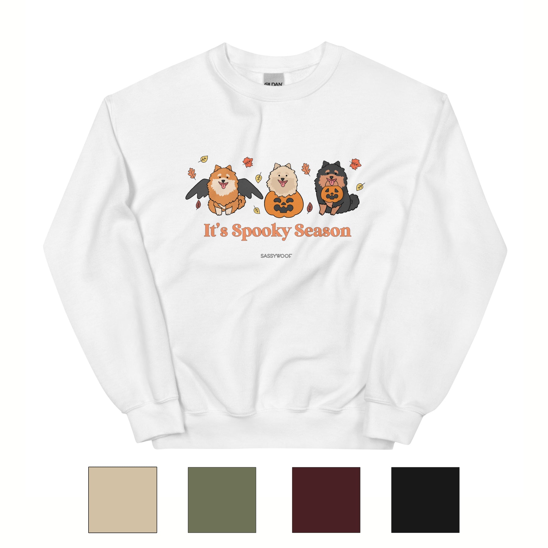 Sweatshirt - It's Spooky Season (POMS)