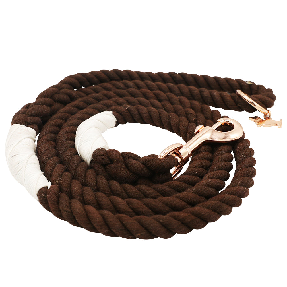 Dog Rope Leash - Espresso