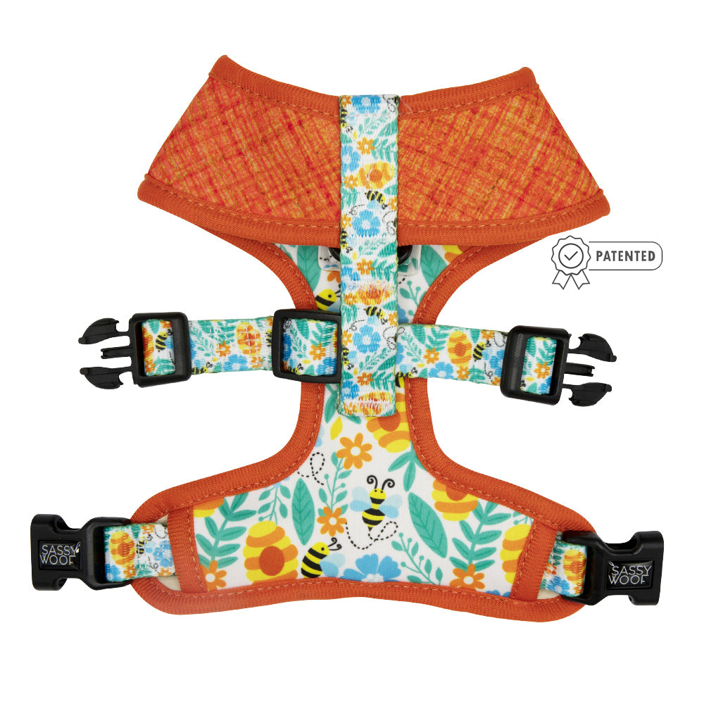 Dog Reversible Harness - Must be the Honey