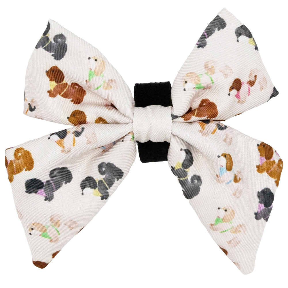 Dog Sailor Bow - Spunky Shih Tzus