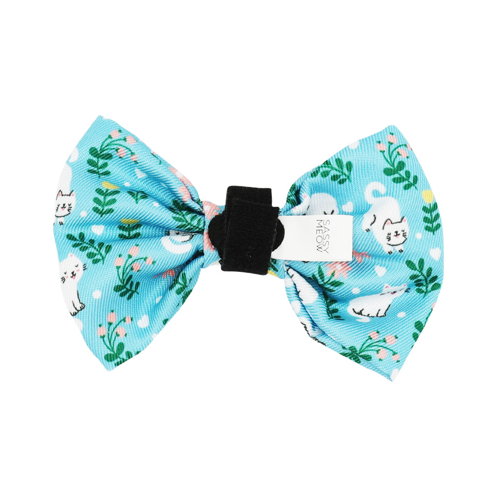 Cat Bowtie - Purrs & Petals