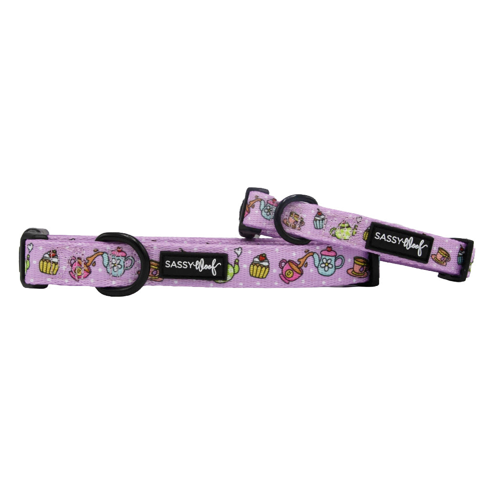 Dog Collar - Tea Pawty