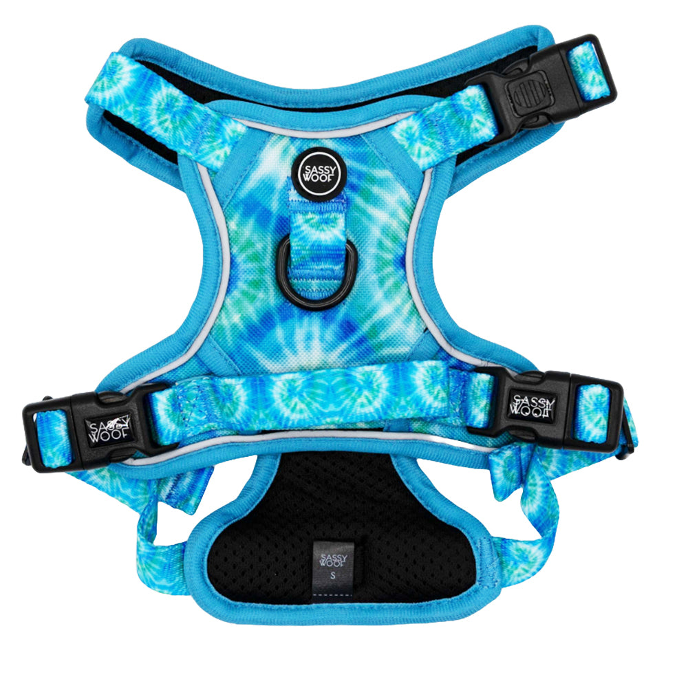 Dog Step-in Harness - Tropical Tides
