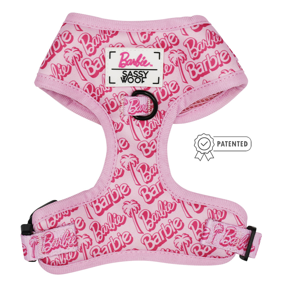 Hot Pink Leopard Dog Harness