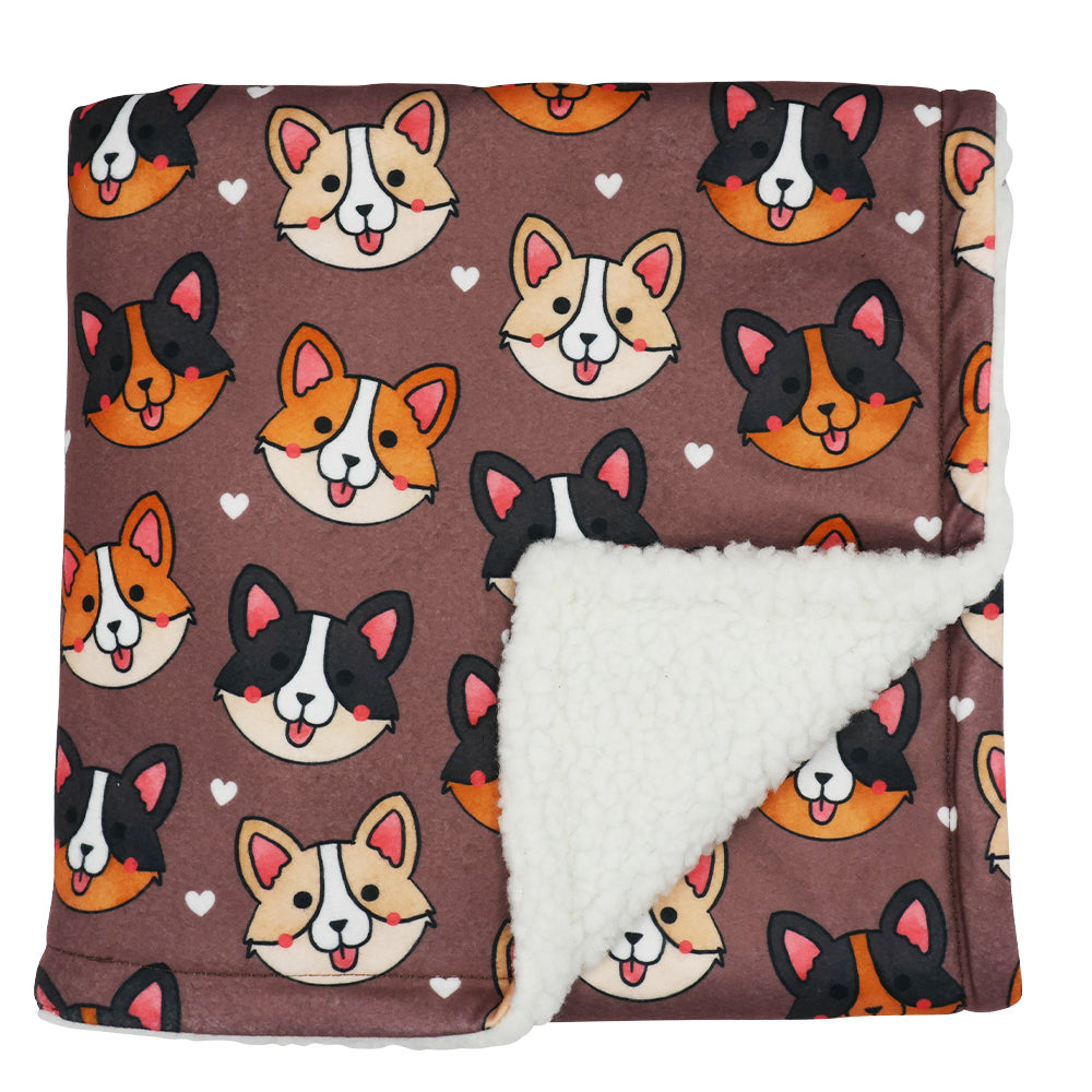 Pet Blanket - Cuddly Corgis