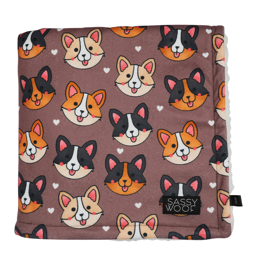 Pet Blanket - Cuddly Corgis