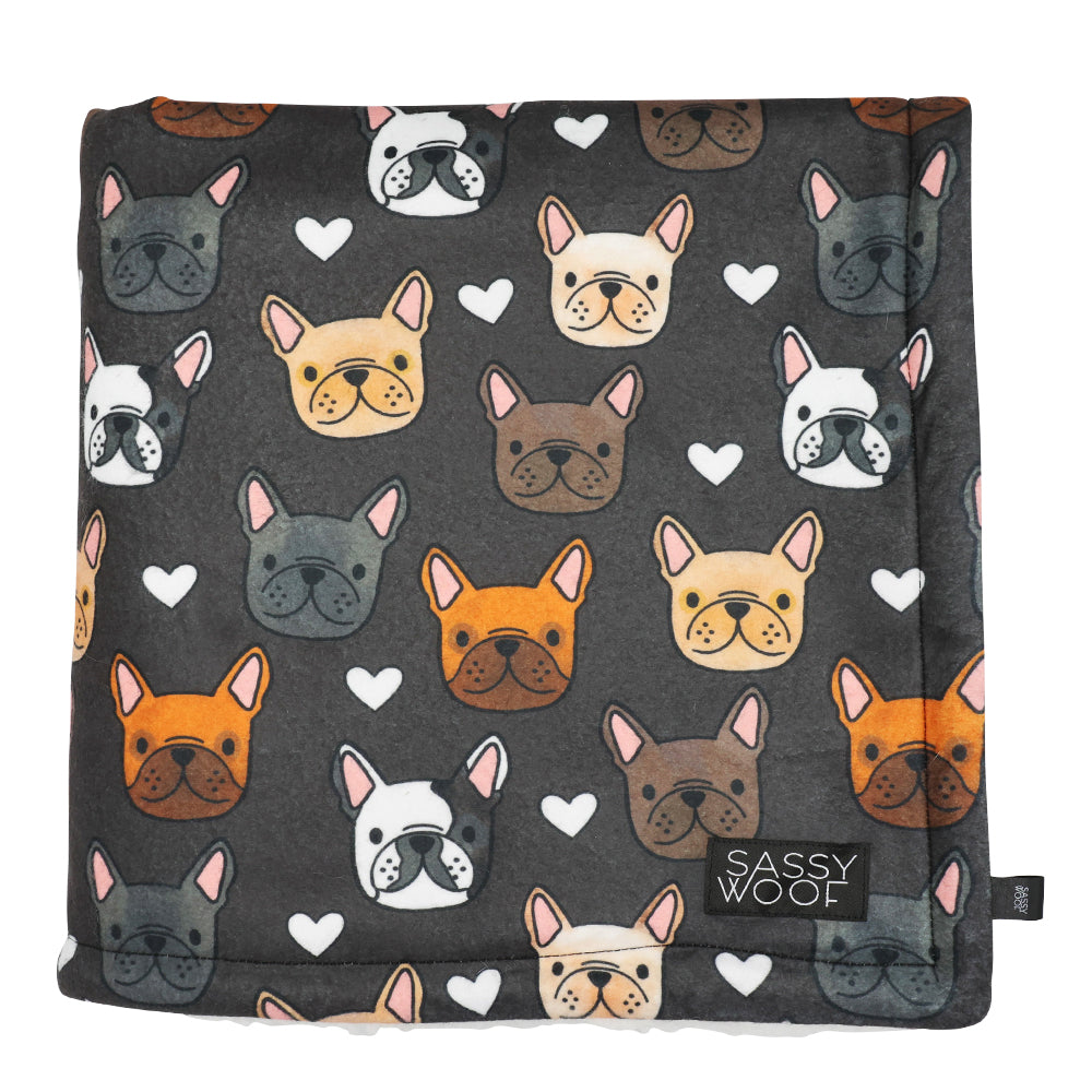 Dog Blanket - Fab Frenchies