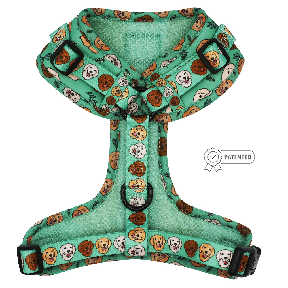 Dog Adjustable Harness - Glam Goldens