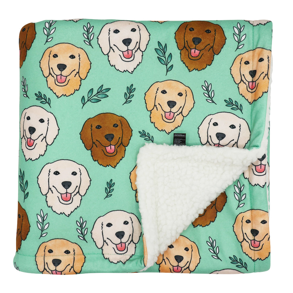 Dog Blanket - Glam Goldens