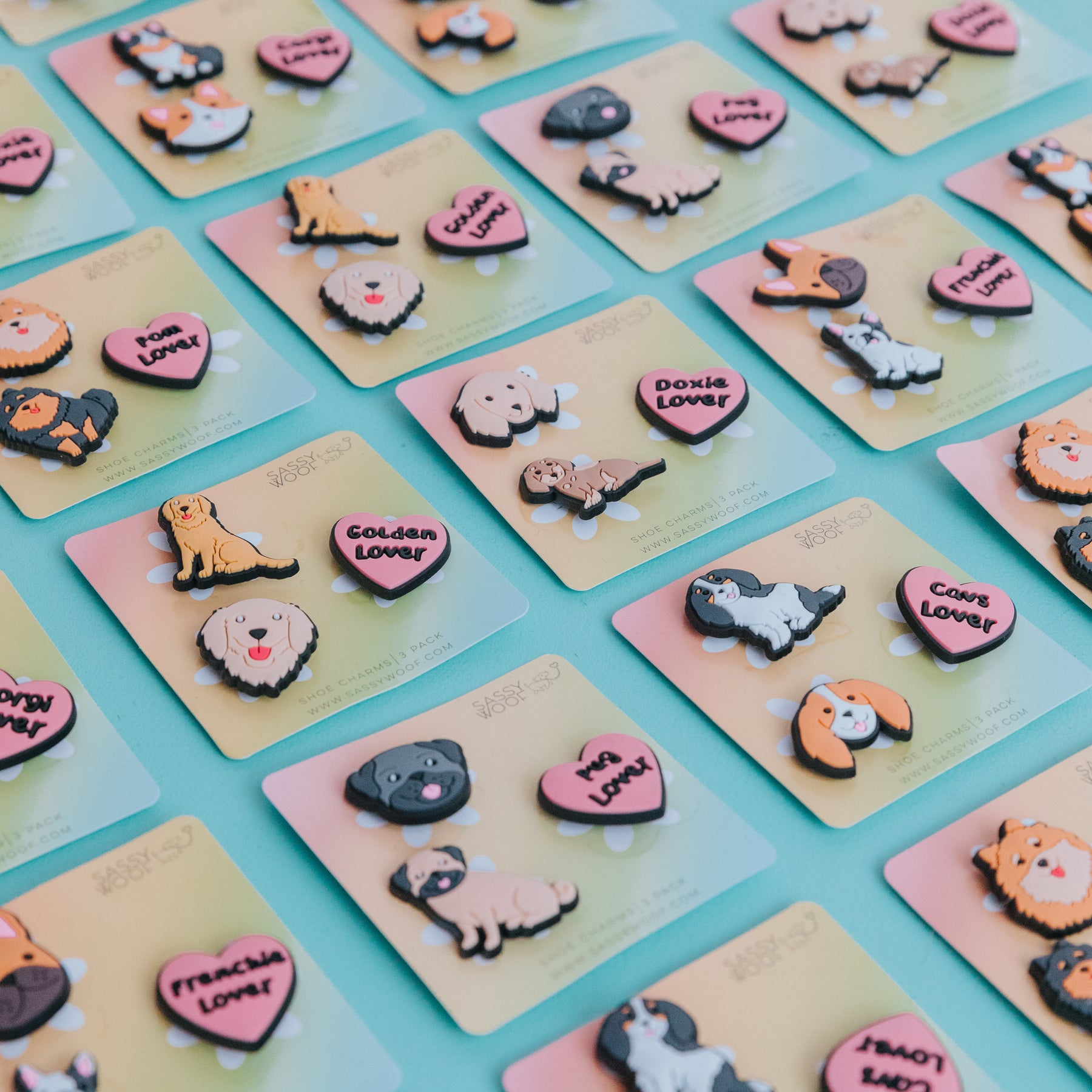 Shoe Charm - Corgis
