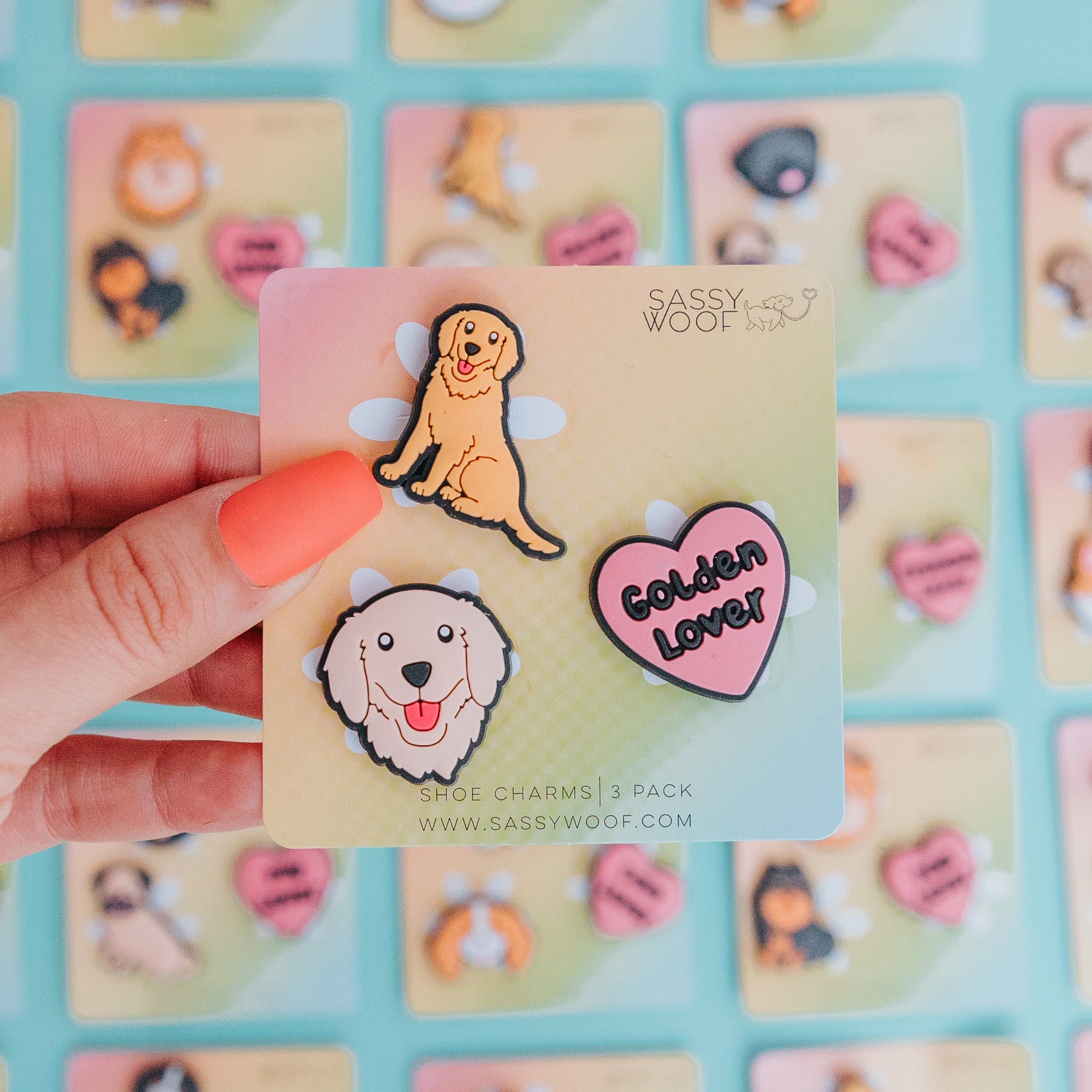 Shoe Charm - Goldens
