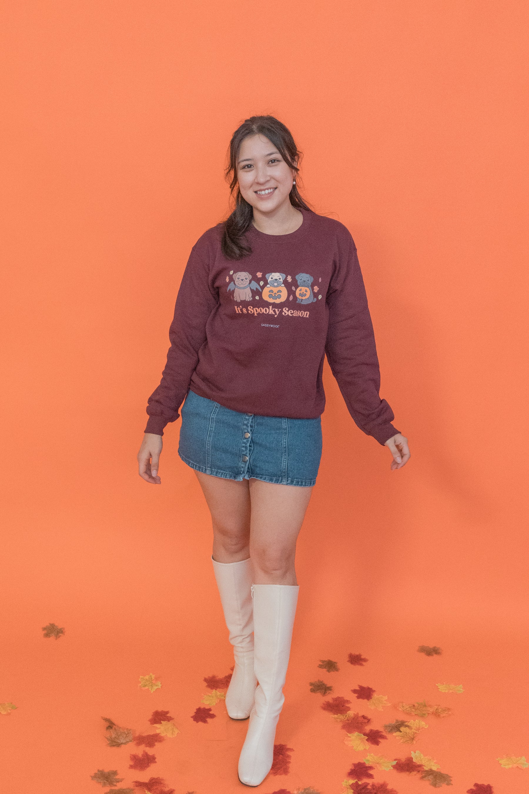 Sweatshirt - It's Spooky Season (PUGS)