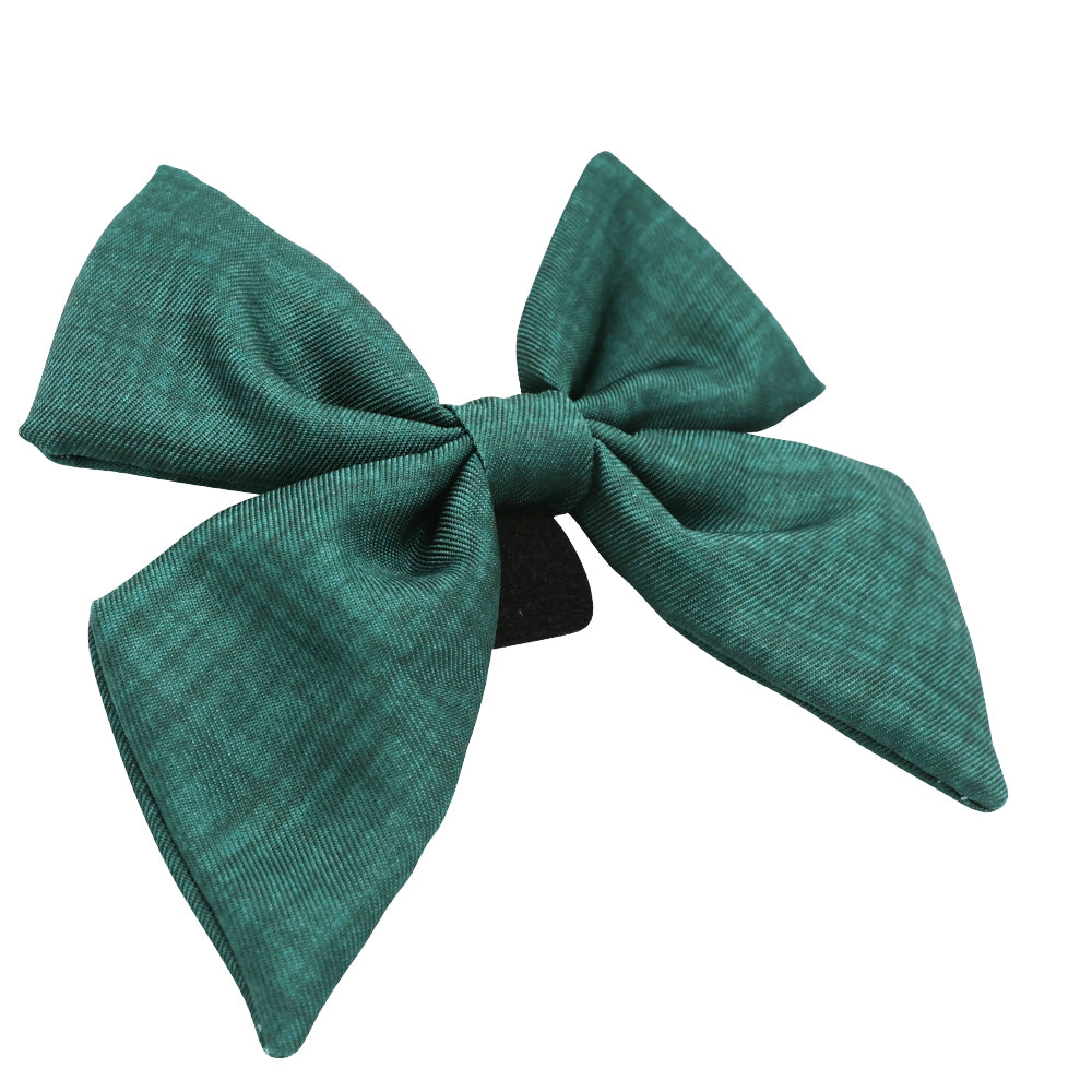 Dog Sailor Bow - Forest