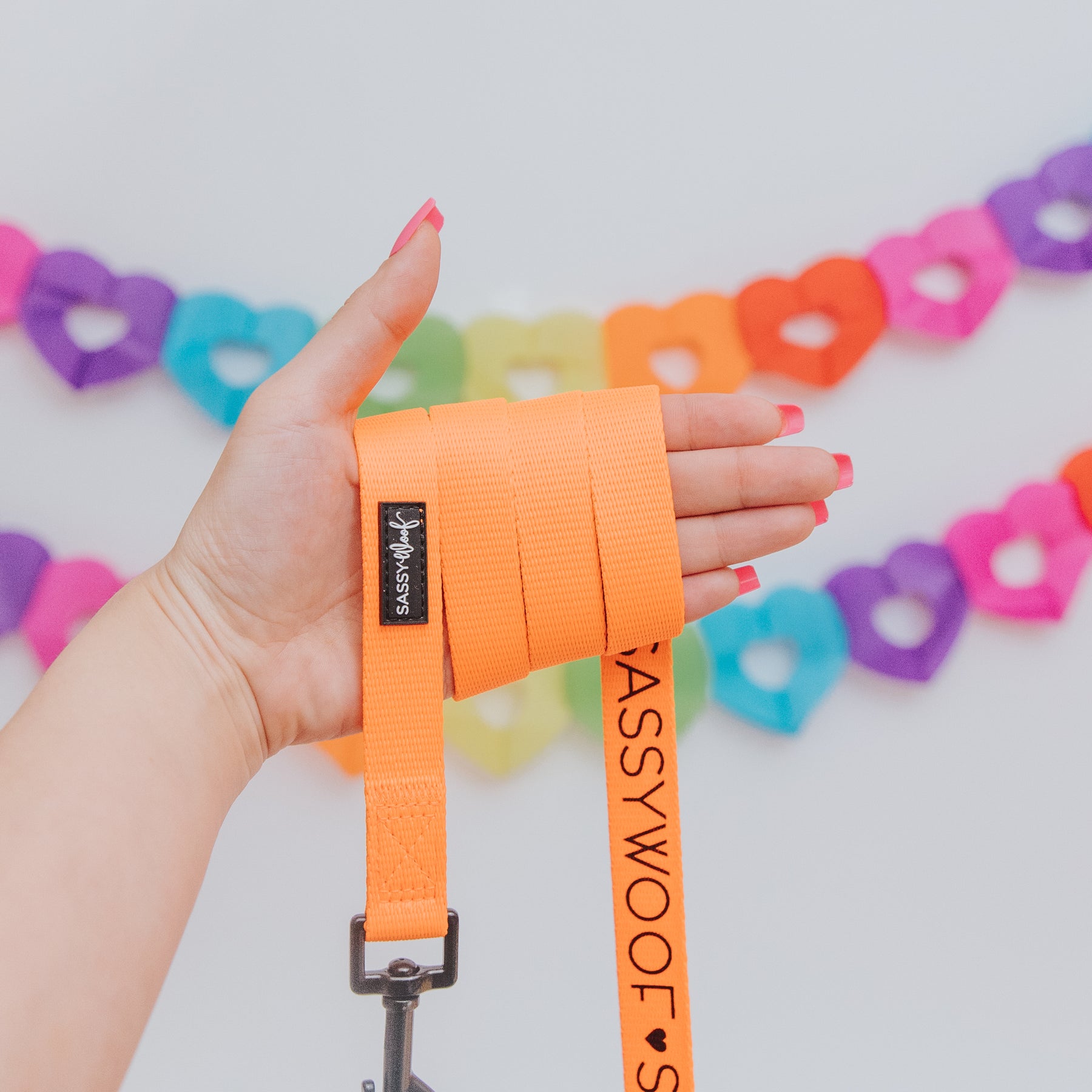 Dog Leash - Neon Orange