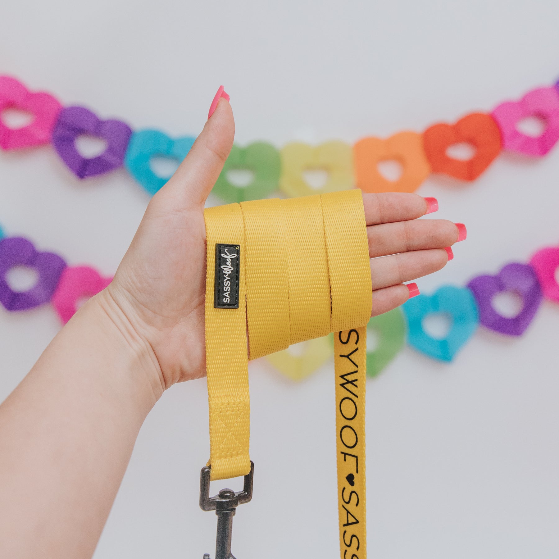 Dog Leash - Neon Yellow