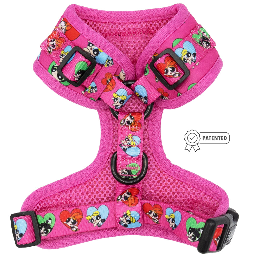 Dog Adjustable Harness - The Powerpuff Girls™ (Love)