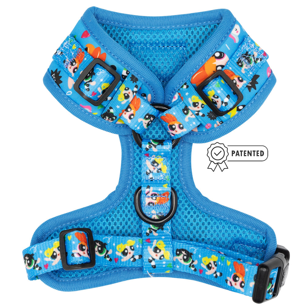 Dog Adjustable Harness - The Powerpuff Girls™ (Blue)