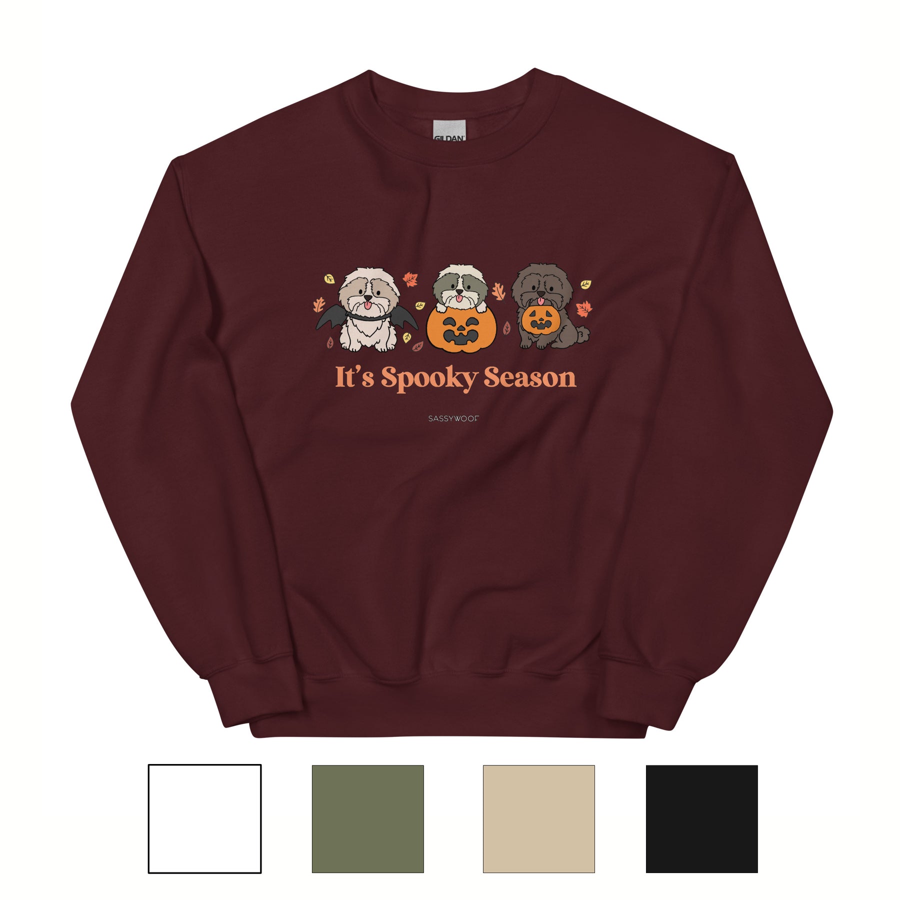 Sweatshirt - It's Spooky Season (SHIH TZU)