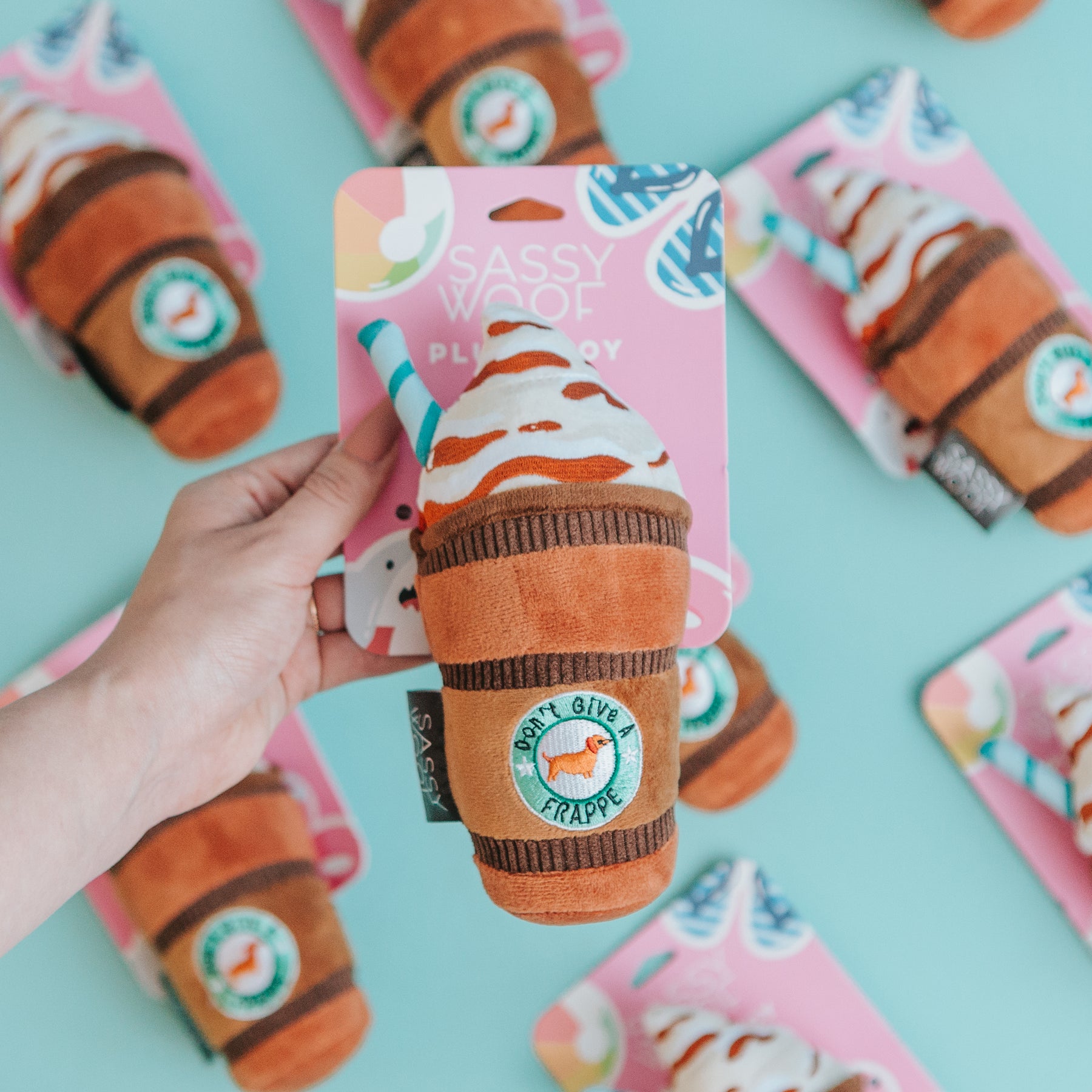 Dog Toy - 'Don't Give a Frappe'