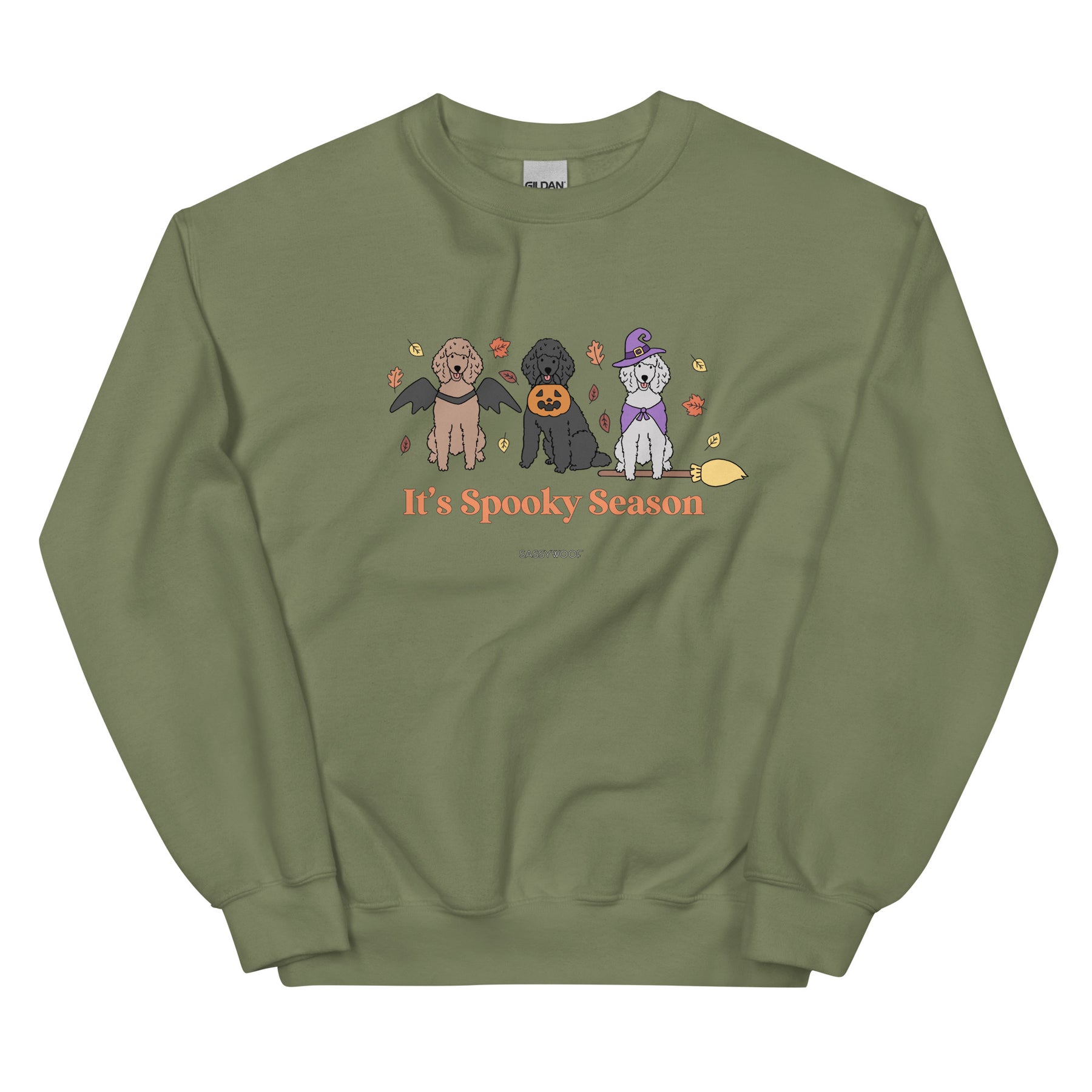 Sweatshirt - It's Spooky Season (POODLES)
