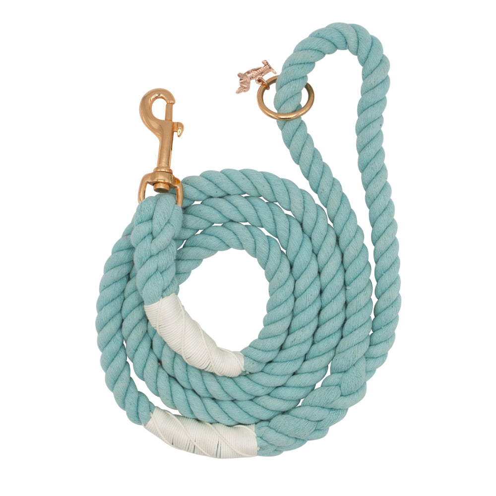 Dog Rope Leash - Aqua