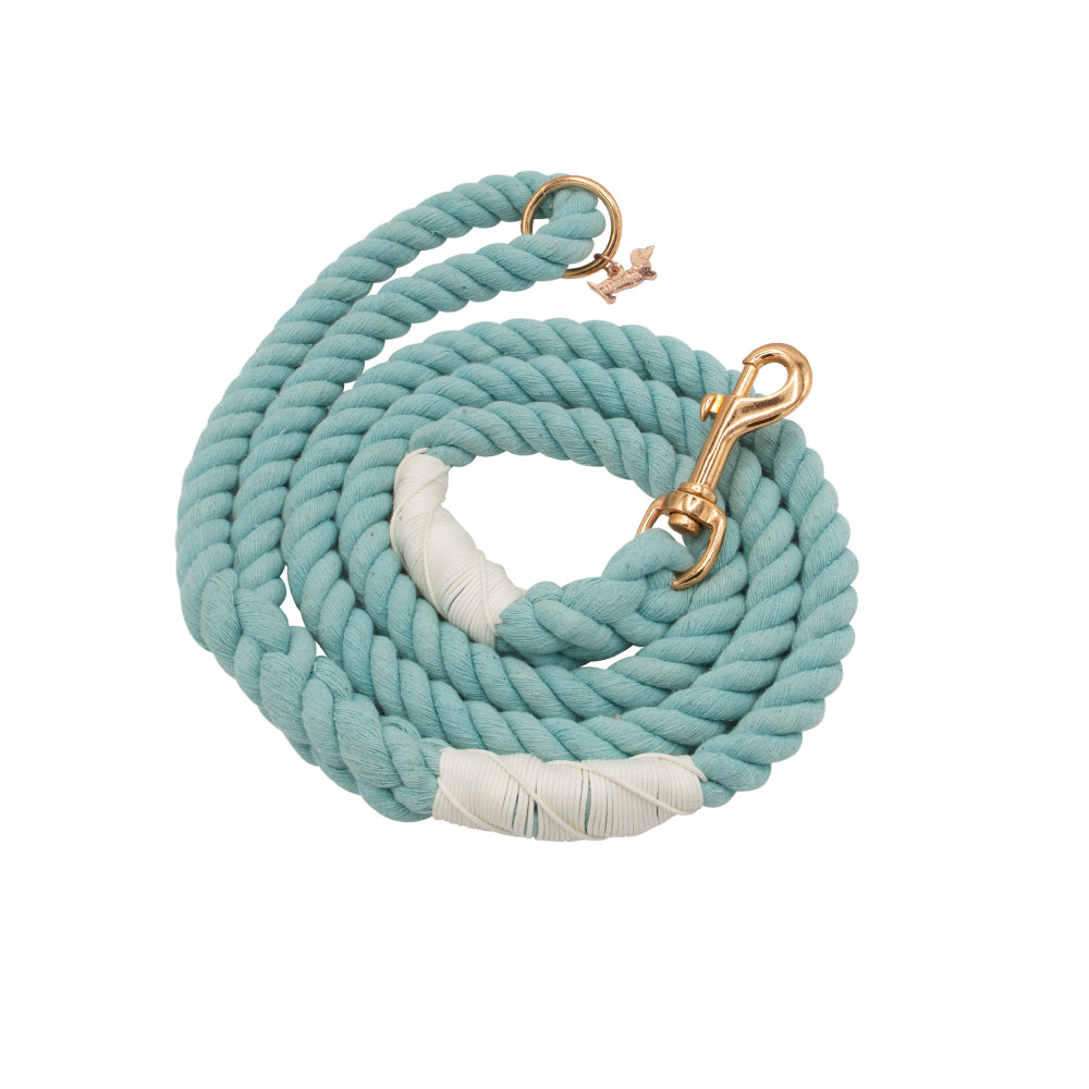 Dog Rope Leash - Aqua