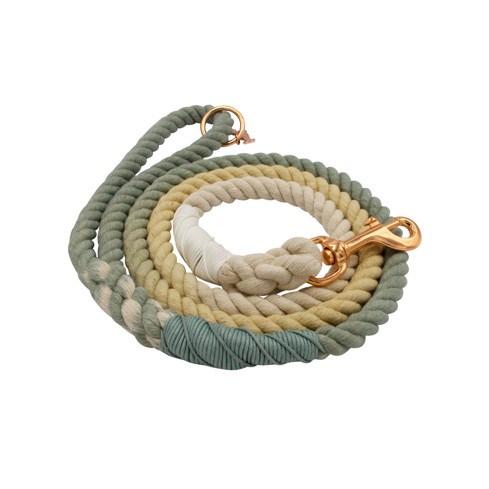 Dog Rope Leash - Eucalyptus