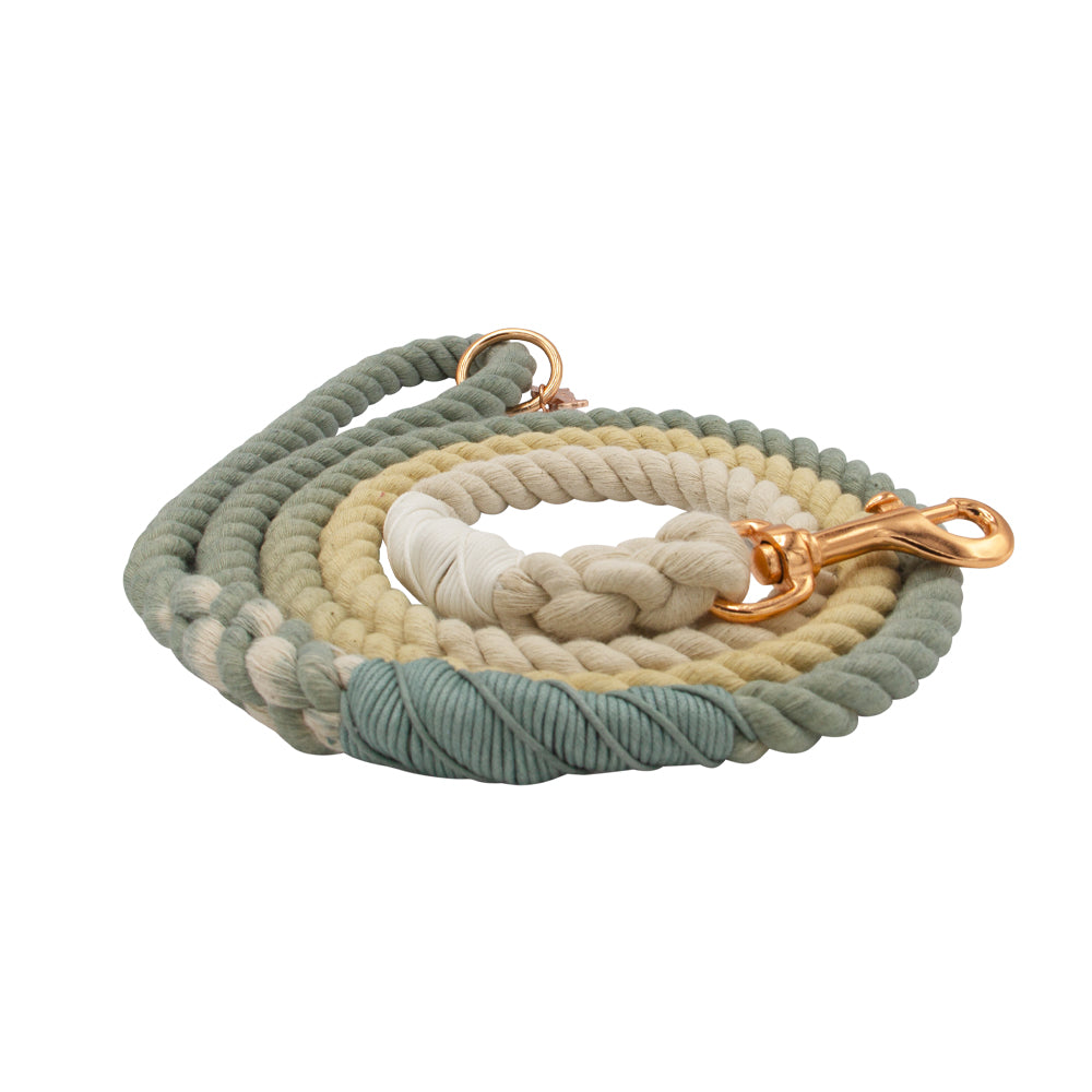 Dog Rope Leash - Eucalyptus