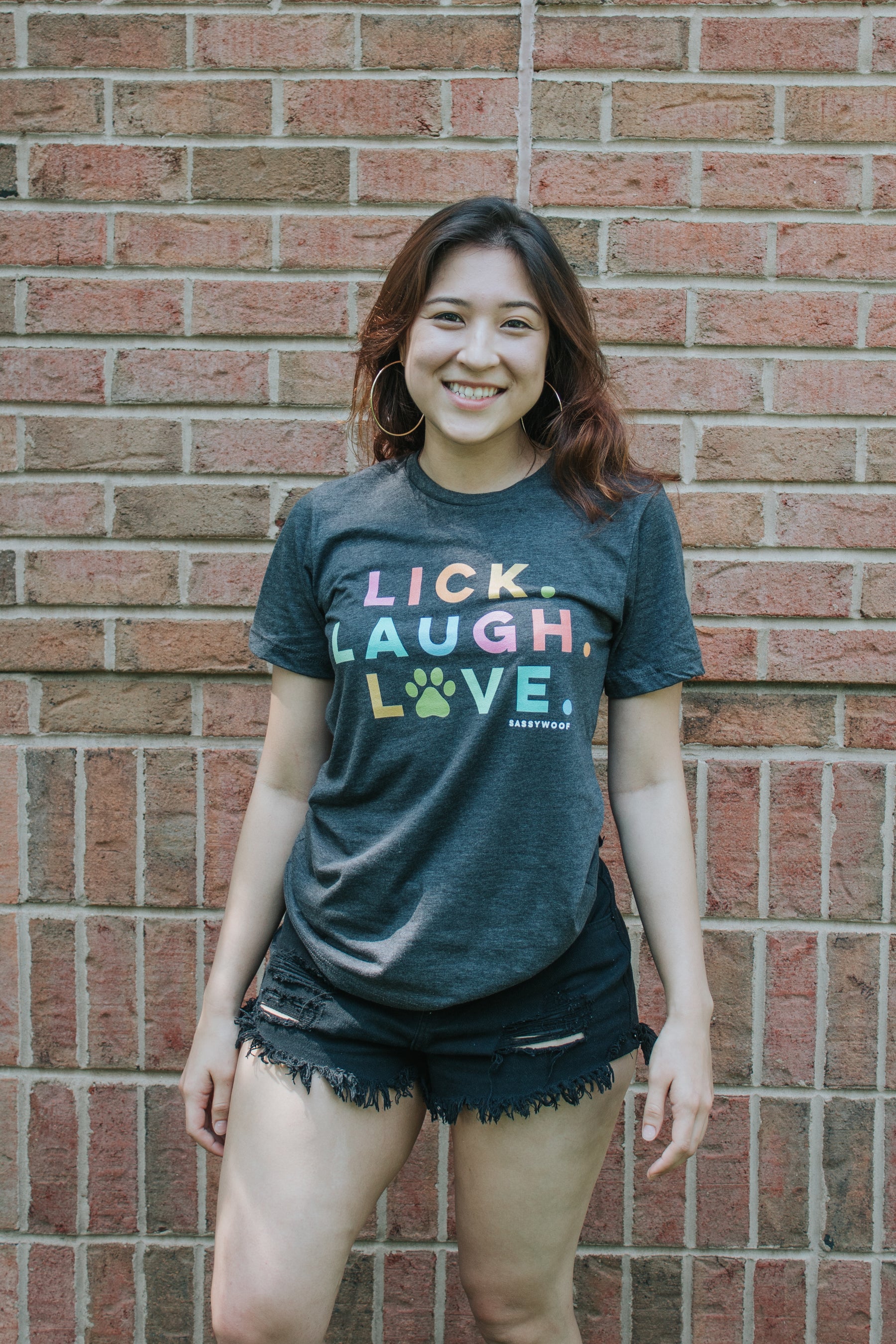 Lick, Laugh, Love Tee