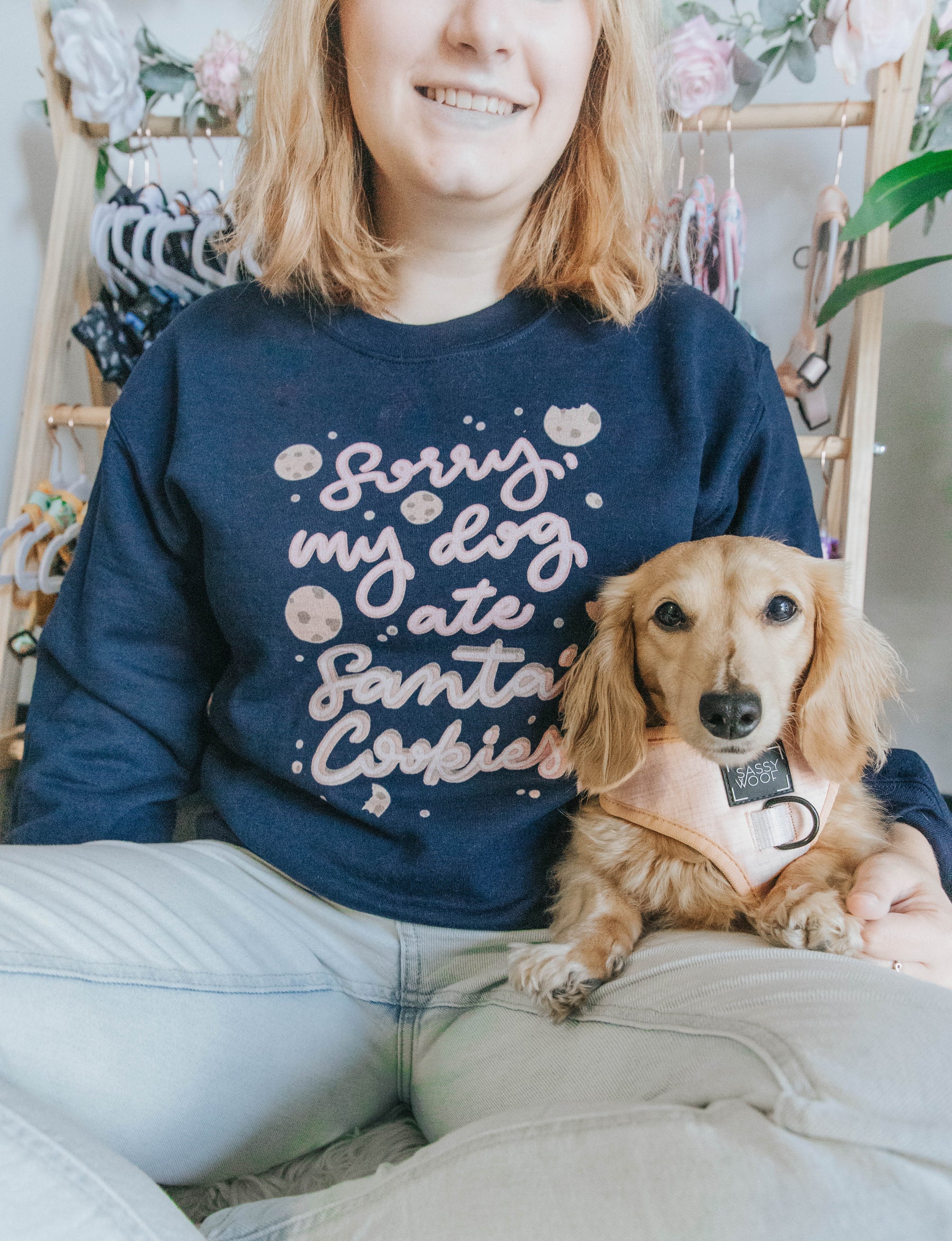 Sweatshirt - My Dog Ate Santa's Cookies