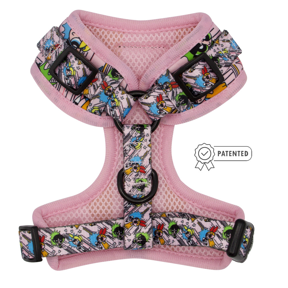 Dog Adjustable Harness - The Powerpuff Girls™ (Pink)