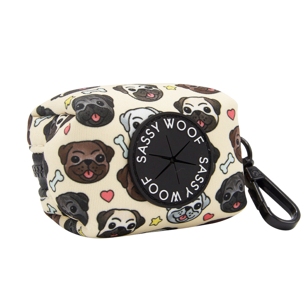 Dog Waste Bag Holder - It's a Pug's Life