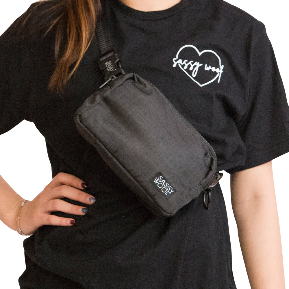 Baby Got Black Woof Pack Bag Sassy Woof Product