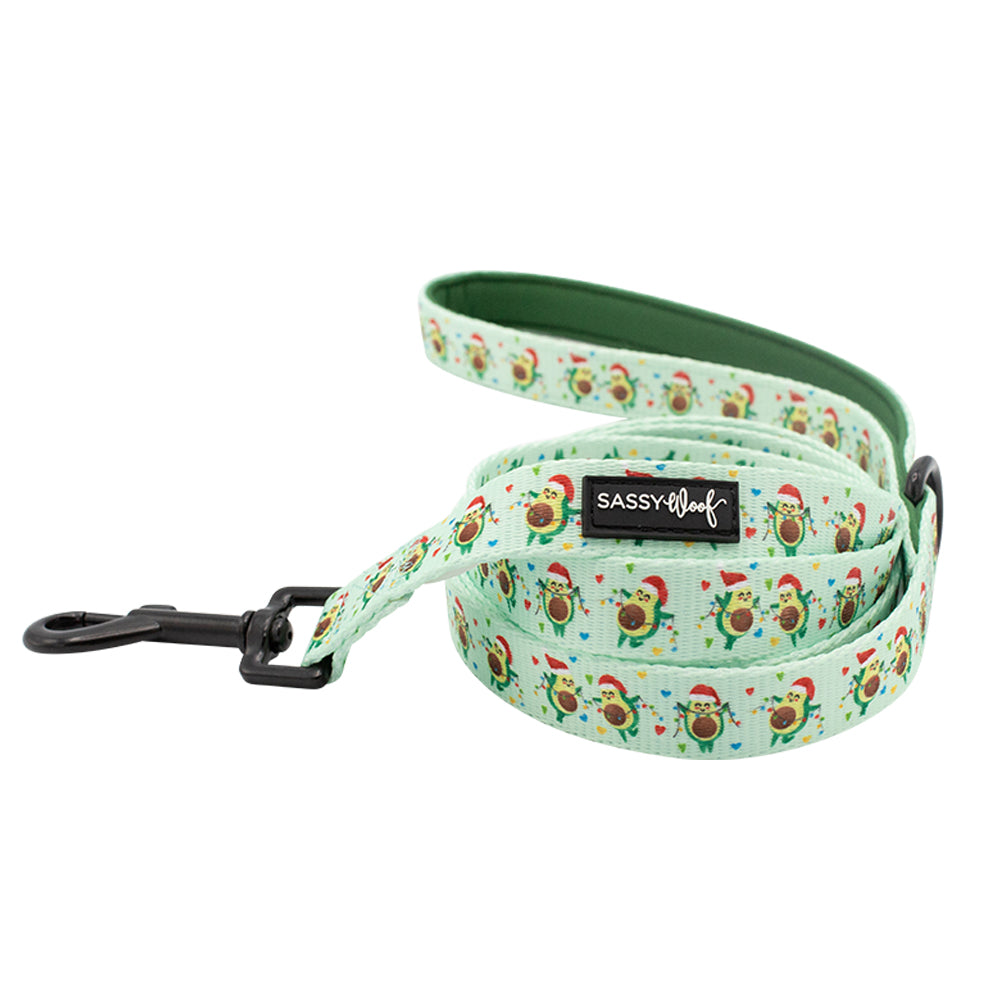 Dog Leash - Jingle Bell Guac
