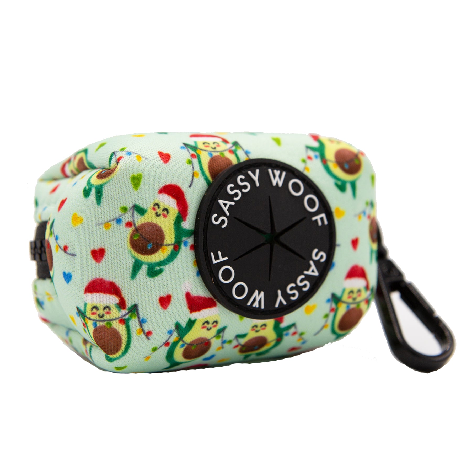 Dog Waste Bag Holder - Jingle Bell Guac