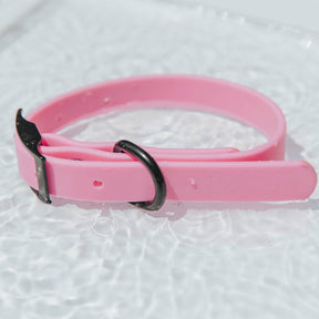 Dog Waterproof Collar - Pink