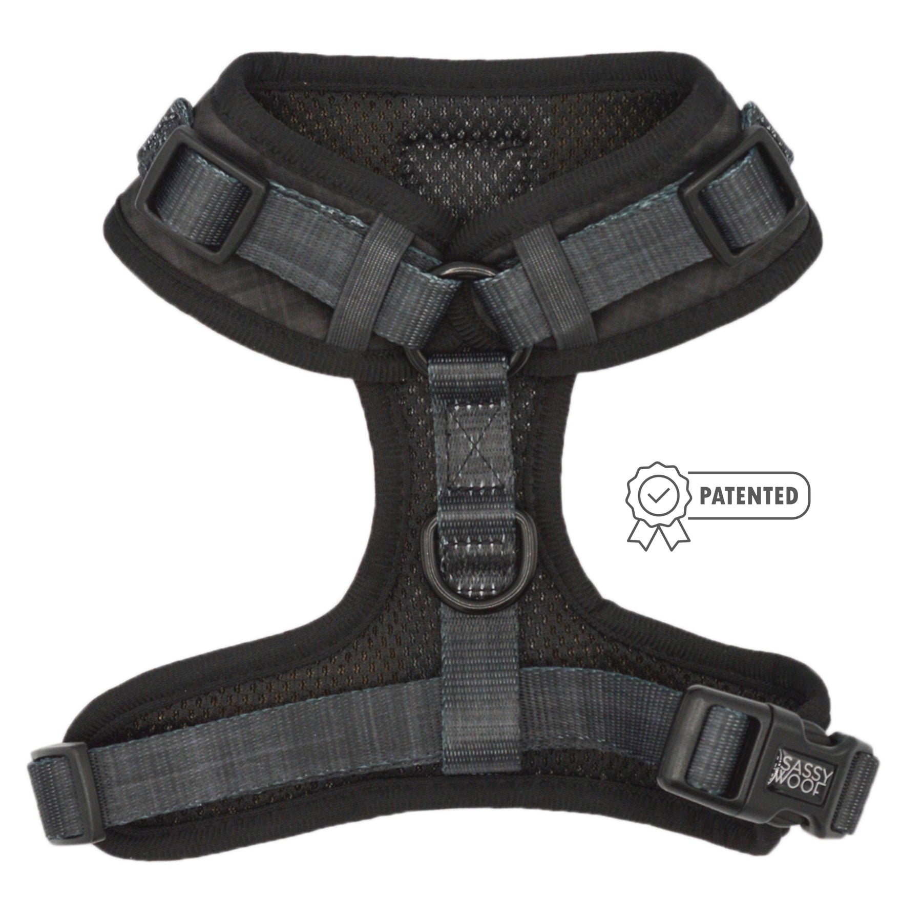 Dog Adjustable Harness - Baby Got Black